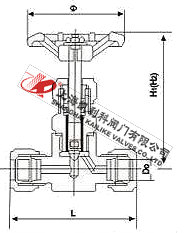 J91W卡套针形截止阀