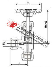 J94W卡套针形截止阀